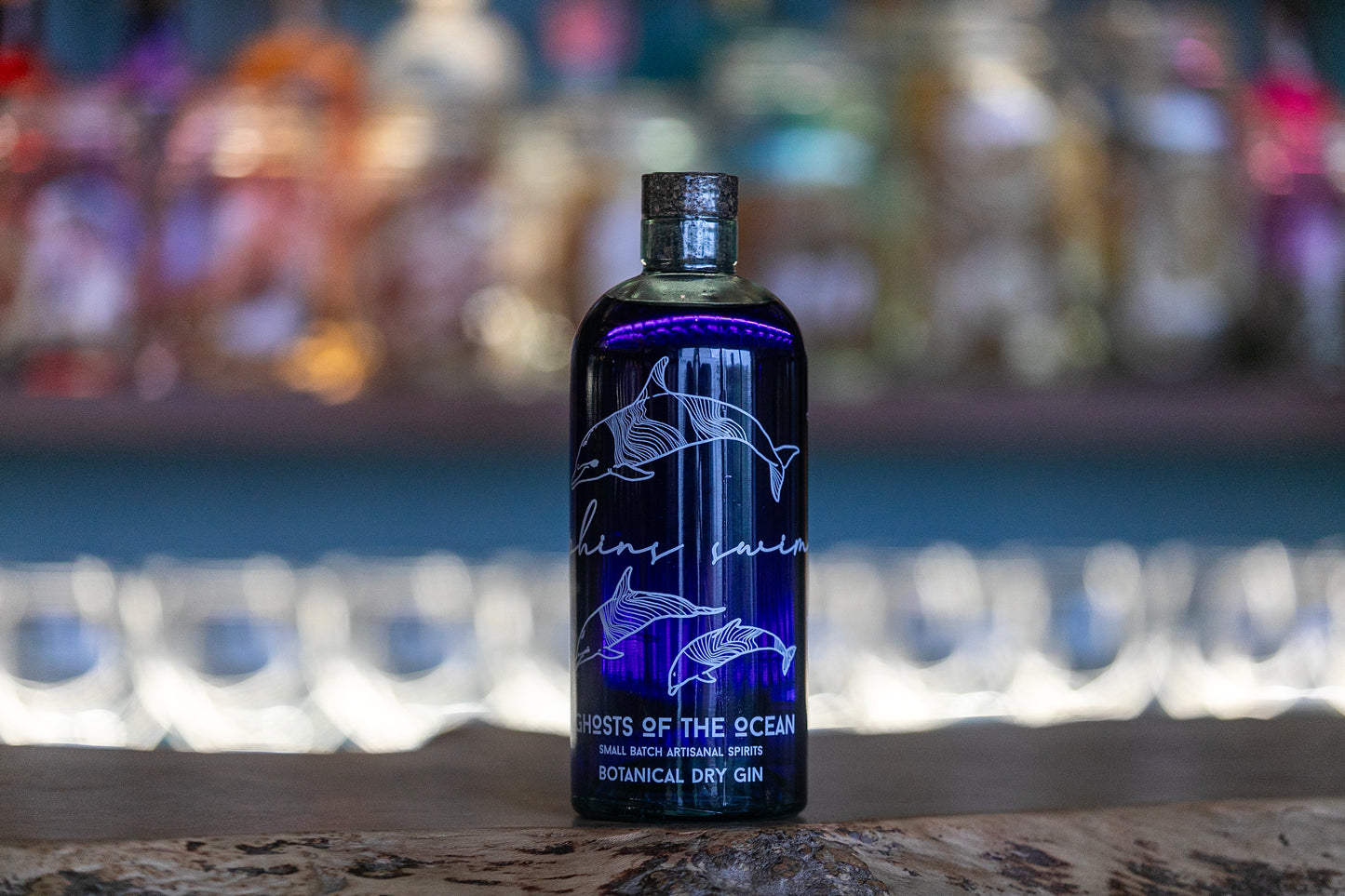 Dolphins Swim Free Botanical Dry Gin